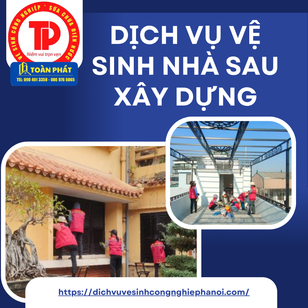 Read more about the article Vệ sinh sau xây dựng tại Hà Nội